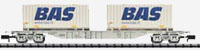 Trix-Containertragwagen